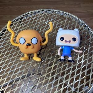 Funko Pop Adventure Time Jake The Dog And Finn The Human Loose OOB Authentic